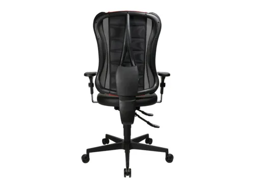 Topstar Bureaustoel Sitness Racer RS 3D-zitting, zwart/rood