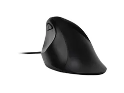 Muis Kensington pro fit ergo bedraad zwart