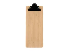 Europel Klembord bamboe rekening formaat 280x115x4mm
