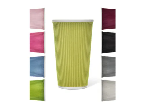 Beker porselein Les Artistes Paris 450ml met siliconen Groen