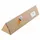 Verzendkoker Bruin Enkele Golf FSC Driehoekig 310x60mm 20 Stuks