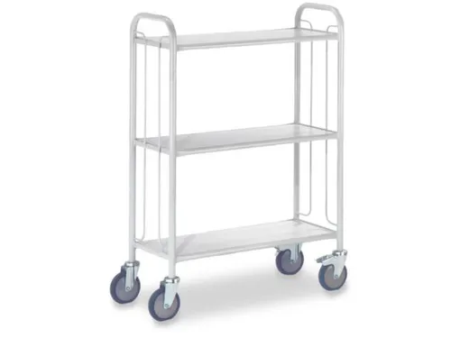 Dossierwagen 150kg 3 Etages 710x290x1100mm Ral7035
