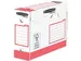 Boîte à archives Basic Heavy Duty A4+ blanc/rouge