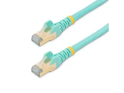 2m CAT6a Ethernet kabel aqua STP
