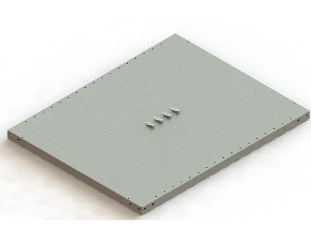 legbord,v. systeemstelling,BxD 1000x800mm,vakl. 230kg