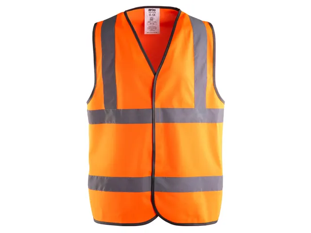 Gilet de sécurité Arco haute visibilité orange Taille XL