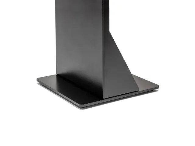 Verlichte Brochure Standaard LED Slide In A4 Zwart