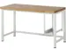 support UC,p. établi,HxlxP 500x150-230x500mm,acier,RAL7035