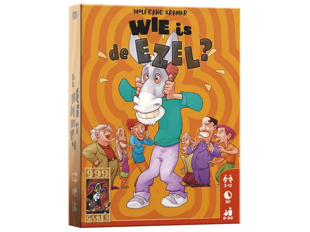 999Games Kaartspel Wie is de Ezel? 8+