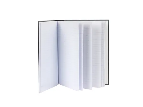 Notitieboek Djois Atlanta Excellent genaaid 210x165mm 96blz lijn grijs
