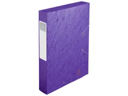 CARTOBOX glanskarton rug 60mm paars
