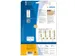 HERMA 4496 Verwijderbare etiketten A4 199,6x143,5mm Geel 40 stuks