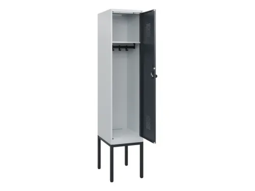 schoollocker,HxBxD 1950x400x500mm,1vak,vak B 400mm,draaigrendel