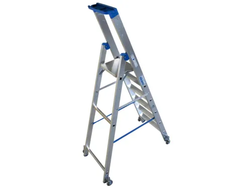 Verrijdbare Boktrap Aluminium L 2 21M 6Treden