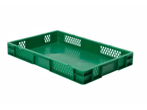 Euronorm-Stapelbak 14.5l H X L X B 75x600x400mm Groen