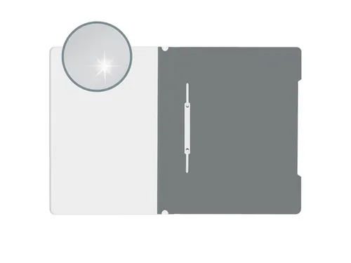 Snelhechter Leitz 4191 standaard A4 geel 30% gerecycled plastic