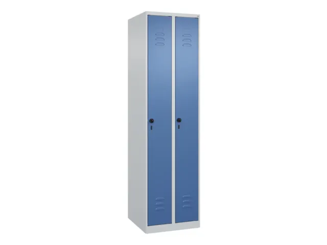 locker,HxBxD 1850x500x500mm,2vak,vak B 250mm,draaigrendel