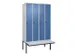 locker voor scheiding van kleding,HxBxD 2120x1200x815mm,4vak