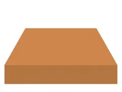 Fotokarton Kangaro 50x70cm 300gr lichtbruin pak 25 vel