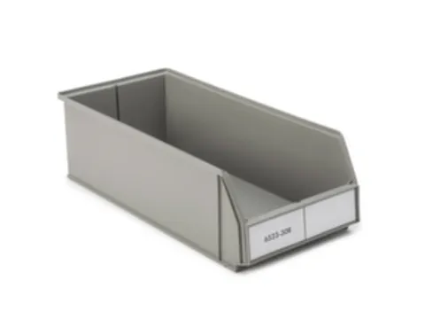 magazijnbak,HxBxD 150x230x500mm,PP,grijs