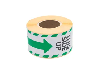 Verpakkingsetiketten 46x125mm Op Rol This Side Up 250 Stuks - 1