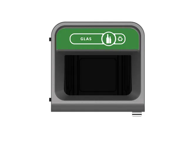 Configure Recyclingstation Glas DE 87 Liter Antraciet Groen