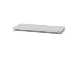legbord,v. ESD-stelling,BxD 1300x500mm,staal,lichtgrijs