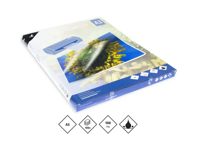 Pochette de plastification Kangaro A3 100 micron 100 flles
