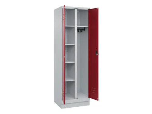wasgoedverdeelkast,HxBxD 1950x600x500mm,vak B 300mm,draaigrendel