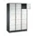 grootvolume-lockersysteem,RAL 7021/RAL 7035,HxBxD 1950x1220x500mm