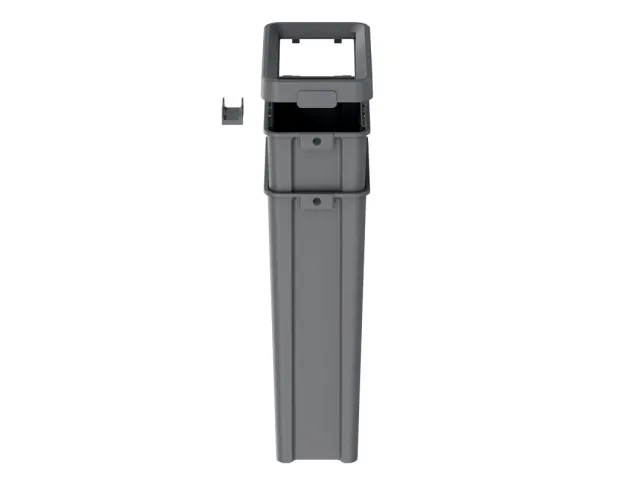 Vepa Bins SmartSort Recycling afvalbak 70 liter Grijs (excl. deksel)