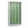 dubbeldekse locker,HxBxD 1950x1000x500mm,4x2vak.,vak B 250mm