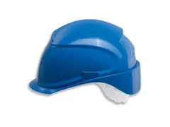 Uvex Airwing B-S veiligheidshelm, HDPE, korte klep, blauw, per stuk ge