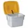 strooigoedbak,60l,HxBxD 450x620x510mm,PE,grijs,deksel oranje