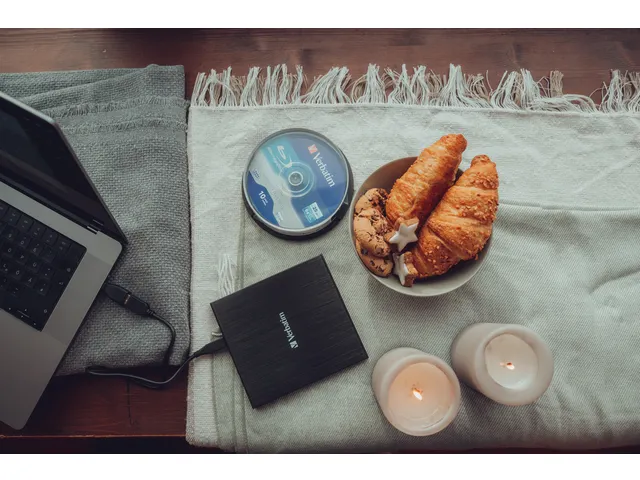 Externe slanke Ultra HD Externe Slimline Blu-ray-brander Usb-C