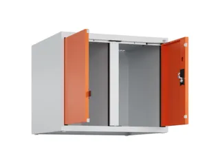 opzetkast,v. locker voor scheiding van kleding,2vak.,vak B 300mm - 1