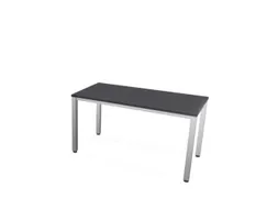 vergadertafel,HxBxD 740x1400x700mm,rechthoekig,CC-zwart