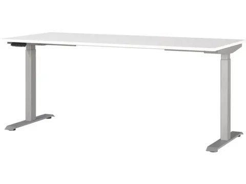 Elektrisch ihv bureau,HxBxD 720-1200x1800x800mm,blad wit