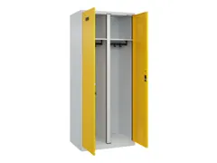 locker voor scheiding van kleding,HxBxD 1850x800x500mm,2vak