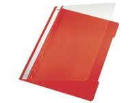 Snelhechter Leitz 4191 standaard A4 PVC rood
