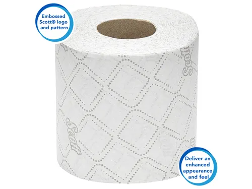 Toiletpapier Scott Essential 2-laags 350 vel wit 8519