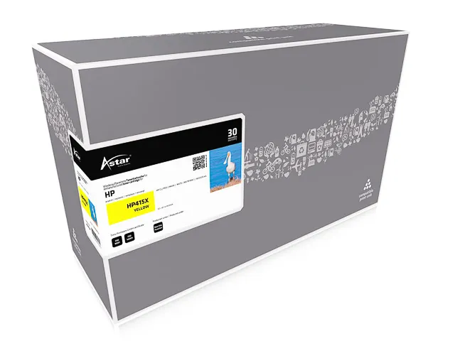 AS20236 ASTAR HP Geel 415X LJ PRO cartridge
