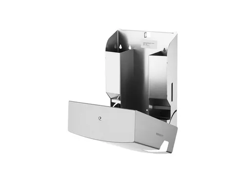 MediQo-line Maandverband- & tampondispenser RVS anti-fingerprint
