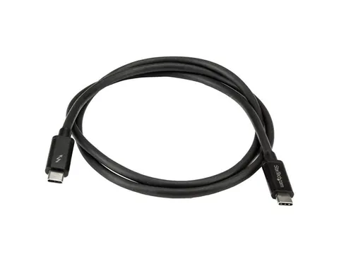 1 Meter Thunderbolt 3 (20gbps) Usb-c Kabel Zwart