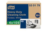 Reinigingsdoek Tork 530179 Heavy-Duty W4 multifunctioneel nonwoven