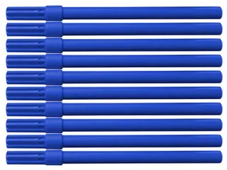 Viltstift 1mm blauw 10 stuks - 1
