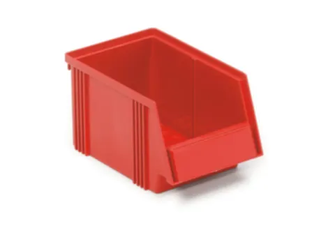 magazijnbak,HxBxD 130x149x250mm,2,7l,PP,rood