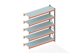 Breedvakstelling Aanbouwveld Hxbxd 3300x2785x800mm 5 Stalen Legborden - 1