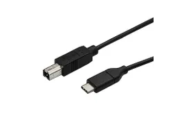 USB-C naar USB-B printerkabel M/M 0,5 m USB 2.0