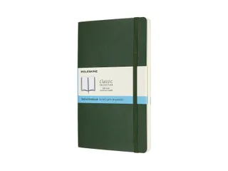 Notitieboek Moleskine large 130x210mm dots soft cover myrtle green - 1